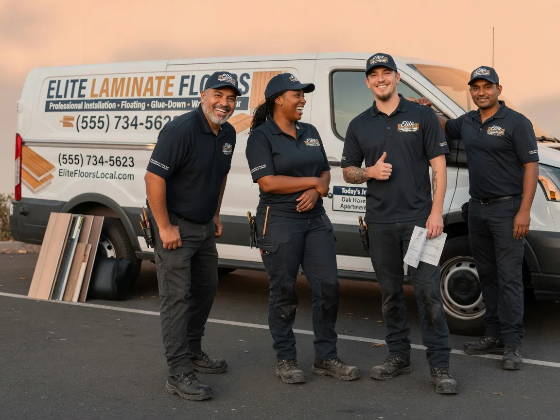 Laminate flooring installation company in Hollister, OK